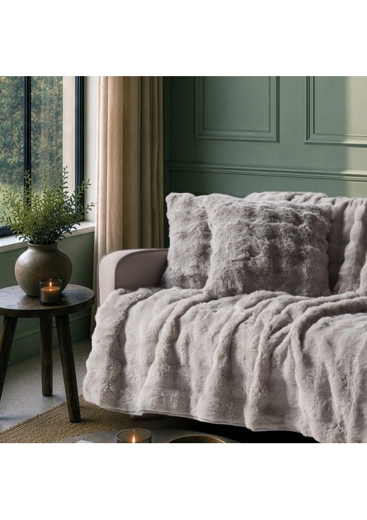 Ριχτάρι Αντιολισθητικό Haaland 11 Grey - Τριθέσιο 180x300cm TEORAN