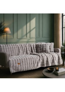 Ριχτάρι Αντιολισθητικό Haaland 11 Grey - Διθέσιο 180x250cm TEORAN