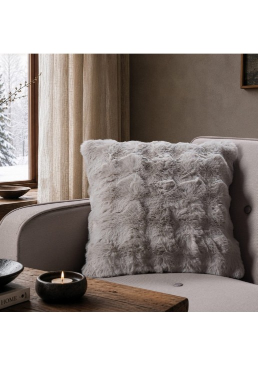 Μαξιλαροθήκη Haaland 11 Grey - 45x45cm με γέμιση TEORAN