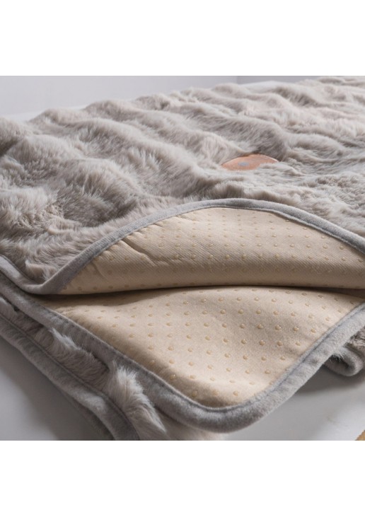 Ριχτάρι Αντιολισθητικό Haaland 11 Grey - Τριθέσιο 180x300cm TEORAN