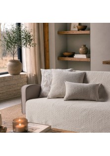 Ριχτάρι Joliet 01 Ivory Pearl - Διθέσιο 180x250cm TEORAN