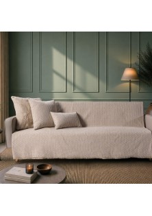 Ριχτάρι Joliet 02 Sand - Μονοθέσιο 180x150cm TEORAN