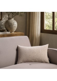 Μαξιλαροθήκη Joliet 02 Sand - 30x50cm με γέμιση TEORAN