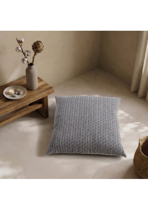 Μαξιλαροθήκη Joliet 04 Royal Blue - 65x65cm δαπέδου με γέμιση TEORAN