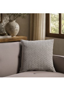 Μαξιλαροθήκη Joliet 11 Silver Grey - 50x50cm με γέμιση TEORAN