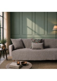 Ριχτάρι Joliet 15 Taupe Olive - Τριθέσιο 180x300cm TEORAN