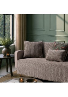 Ριχτάρι Joliet 15 Taupe Olive - Τριθέσιο 180x300cm TEORAN