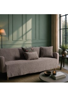 Ριχτάρι Joliet 15 Taupe Olive - Τετραθέσιο 180x350cm TEORAN
