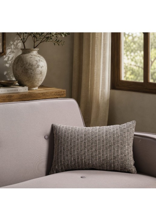 Μαξιλαροθήκη Joliet 15 Taupe Olive - 65x65cm δαπέδου TEORAN