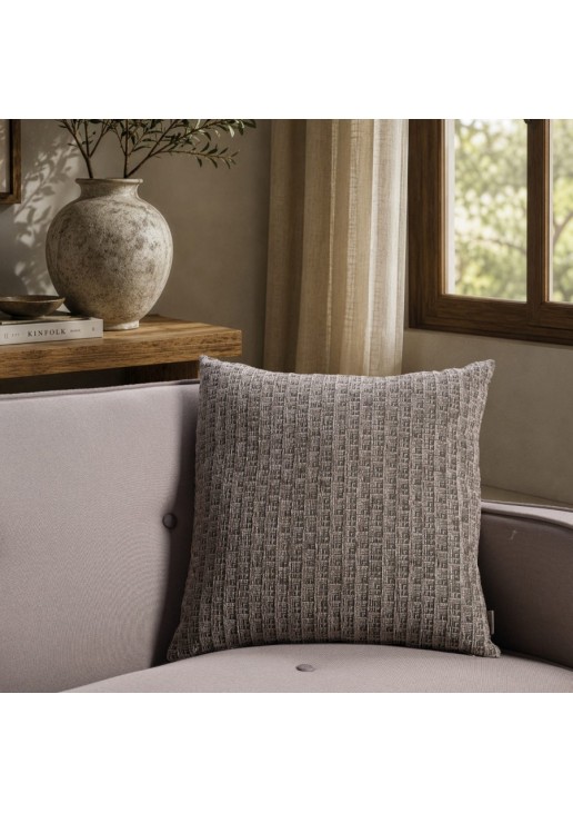 Μαξιλαροθήκη Joliet 15 Taupe Olive - 65x65cm δαπέδου TEORAN