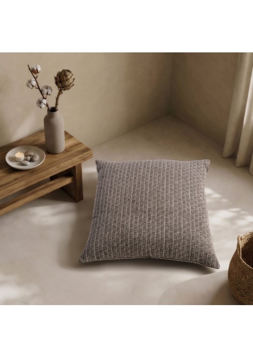 Μαξιλαροθήκη Joliet 15 Taupe Olive - 65x65cm δαπέδου TEORAN