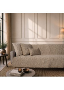 Ριχτάρι Kent 02 Warm Beige - Τριθέσιο 180x300cm TEORAN