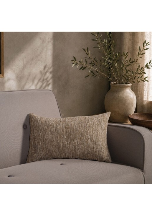 Μαξιλαροθήκη Kent 02 Warm Beige - 50x50cm με γέμιση TEORAN