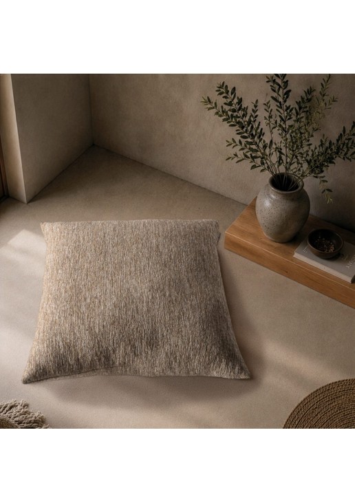 Μαξιλαροθήκη Kent 02 Warm Beige - 50x50cm με γέμιση TEORAN