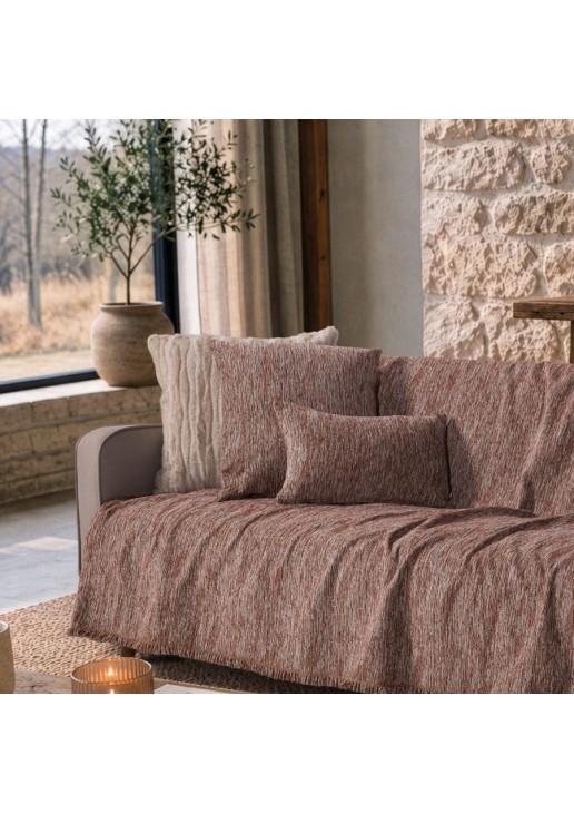 Ριχτάρι Kent 05 Terracotta - Διθέσιο 180x250cm TEORAN