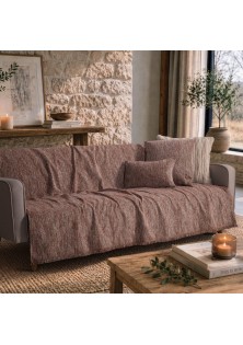 Ριχτάρι Kent 05 Terracotta - Μονοθέσιο 180x150cm TEORAN