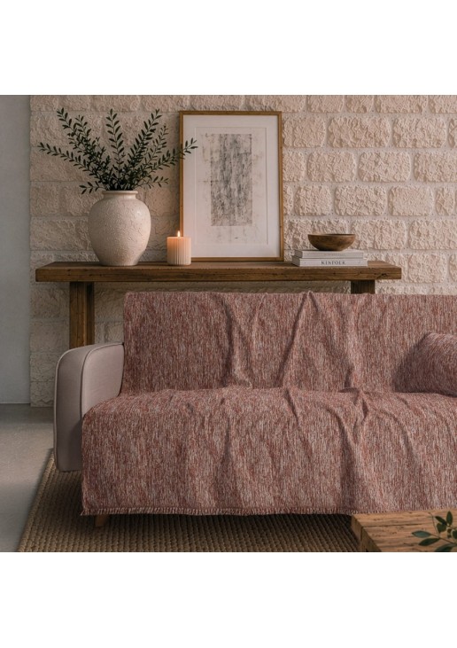 Ριχτάρι Kent 05 Terracotta - Μονοθέσιο 180x150cm TEORAN