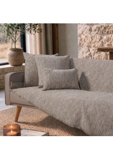 Ριχτάρι Kent 07 Taupe - Τετραθέσιο 180x350cm TEORAN