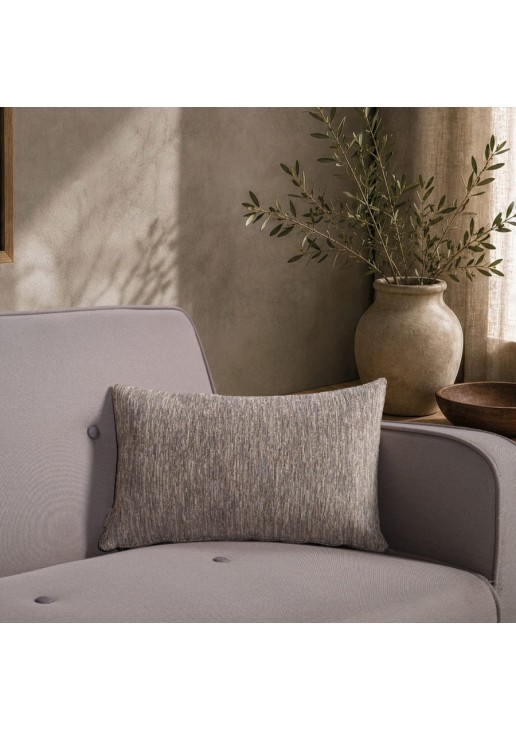 Μαξιλαροθήκη Kent 07 Taupe - 65x65cm δαπέδου με γέμιση TEORAN