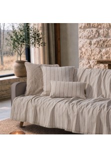 Ριχτάρι Macon 01 Natural Beige - Τετραθέσιο 180x350cm TEORAN
