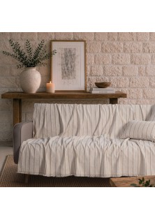 Ριχτάρι Macon 01 Natural Beige - Τριθέσιο 180x300cm TEORAN