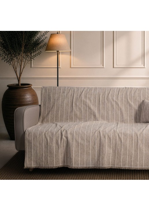 Ριχτάρι Macon 03 Light Brown - Διθέσιο 180x250cm TEORAN