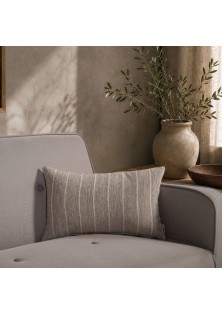 Μαξιλαροθήκη Macon 03 Light Brown - 50x50cm με γέμιση TEORAN