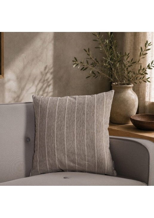 Μαξιλαροθήκη Macon 03 Light Brown - 65x65cm δαπέδου TEORAN