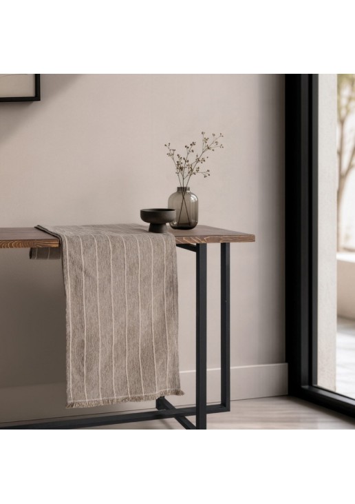 Τραβέρσα Macon 03 Light Brown - 45x180cm TEORAN