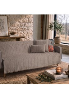 Ριχτάρι Macon 05 Light Brown Terracotta - Μονοθέσιο 180x150cm TEORAN