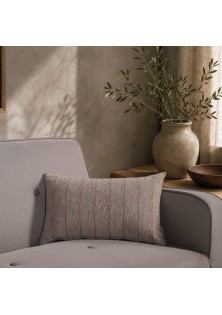 Μαξιλαροθήκη Macon 05 Light Brown Terracotta - 50x50cm TEORAN