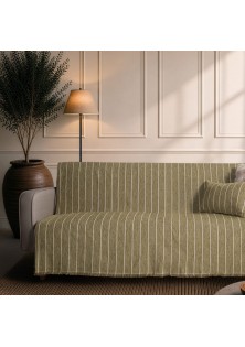 Ριχτάρι Macon 15 Sage Green - Τετραθέσιο 180x350cm TEORAN
