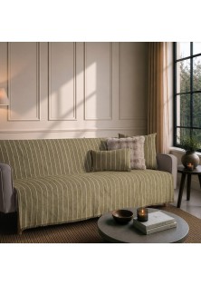 Ριχτάρι Macon 15 Sage Green - Μονοθέσιο 180x150cm TEORAN