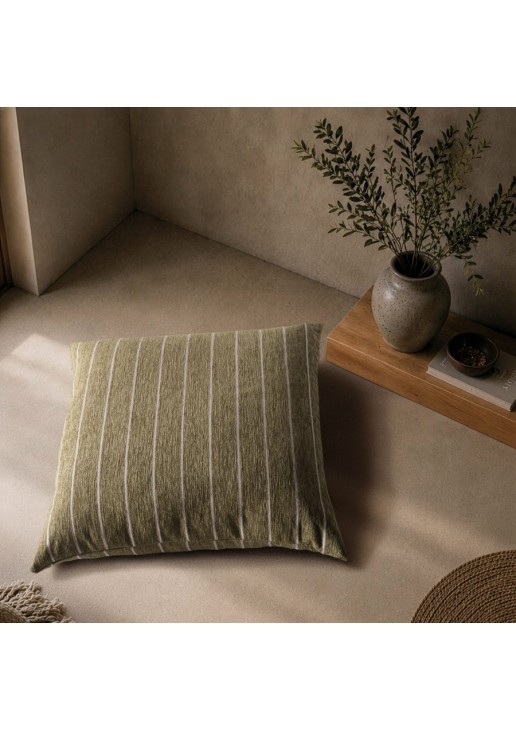 Μαξιλαροθήκη Macon 15 Sage Green - 50x50cm TEORAN