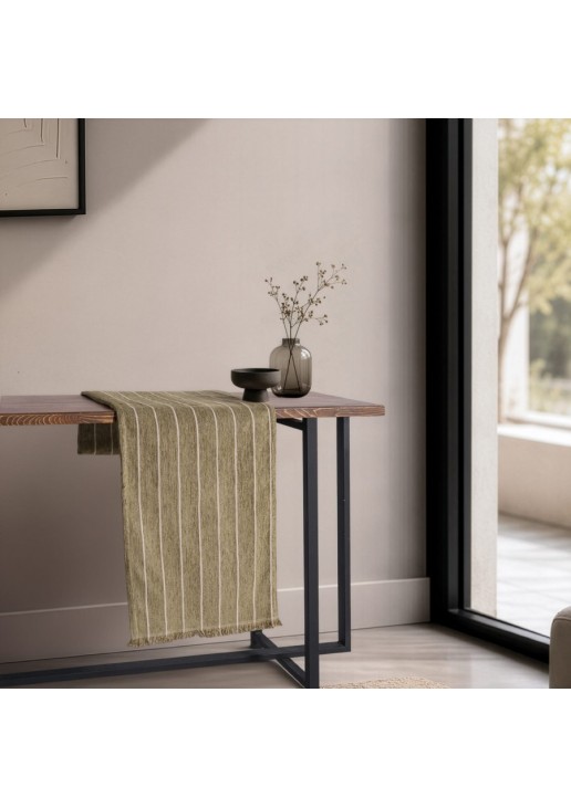 Τραβέρσα Macon 15 Sage Green - 45x180cm TEORAN