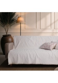 Ριχτάρι Norman 01 Off White - Τετραθέσιο 180x350cm TEORAN