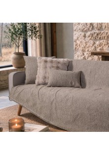 Ριχτάρι Norman 03 Light Brown - Τριθέσιο 180x300cm TEORAN