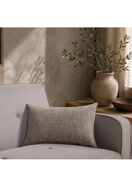 Μαξιλαροθήκη Norman 03 Light Brown - 65x65cm δαπέδου TEORAN