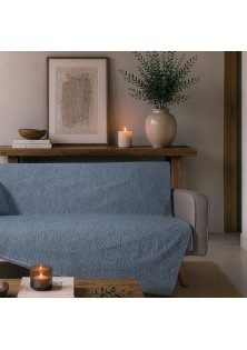 Ριχτάρι Norman 04 Denim Blue - Μονοθέσιο 180x150cm TEORAN