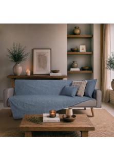 Ριχτάρι Norman 04 Denim Blue - Διθέσιο 180x250cm TEORAN