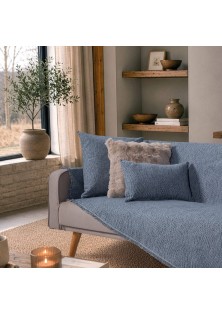 Ριχτάρι Norman 04 Denim Blue - Διθέσιο 180x250cm TEORAN