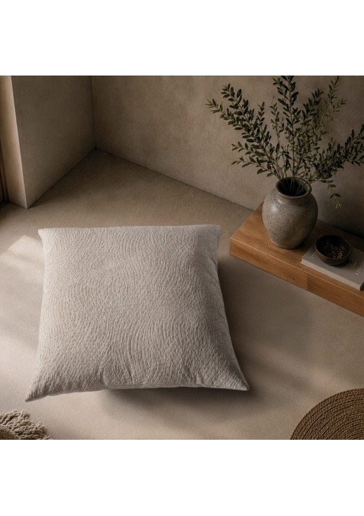 Μαξιλαροθήκη Norman 07 Taupe - 50x50cm TEORAN