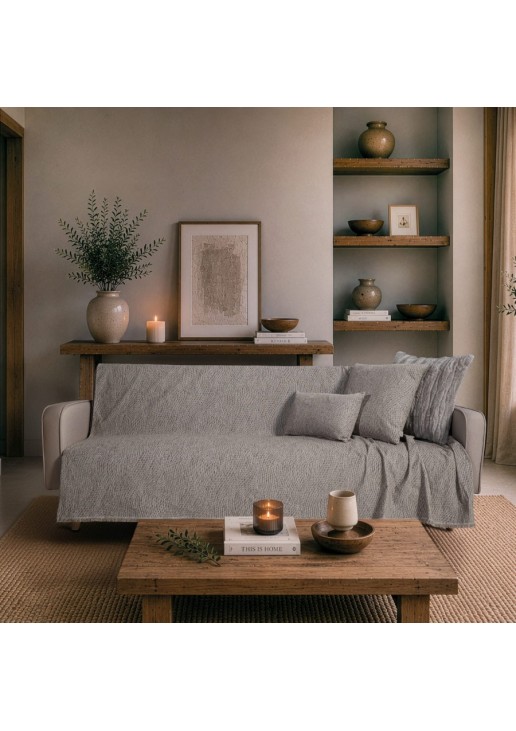 Ριχτάρι Norman 11 Grey - Μονοθέσιο 180x150cm TEORAN