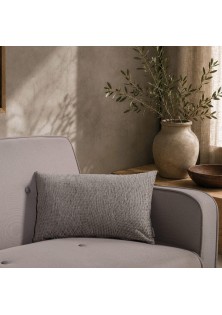 Μαξιλαροθήκη Norman 11 Grey - 50x50cm με γέμιση TEORAN