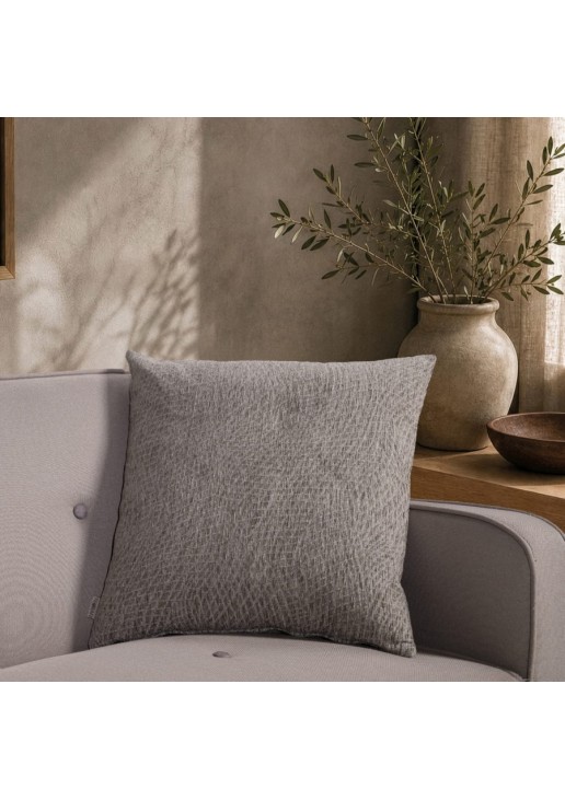 Μαξιλαροθήκη Norman 11 Grey - 50x50cm TEORAN