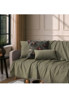 Ριχτάρι Norman 16 Sage Green - Μονοθέσιο 180x150cm TEORAN