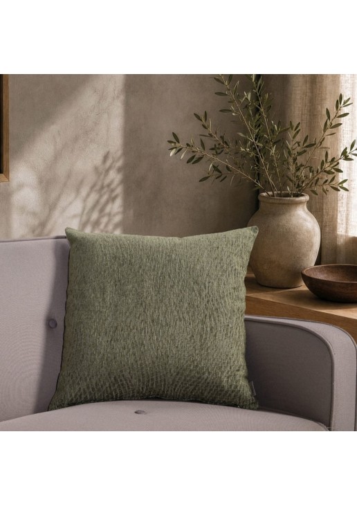 Μαξιλαροθήκη Norman 16 Sage Green - 50x50cm με γέμιση TEORAN