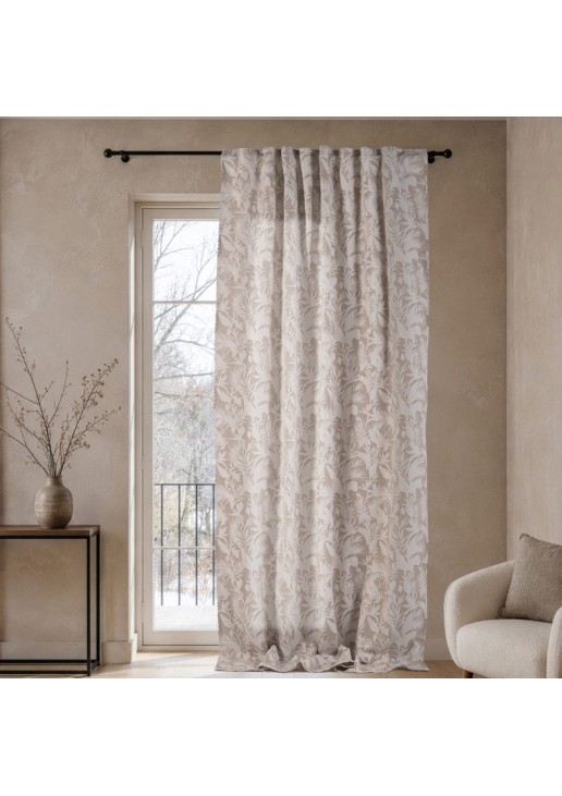 Κουρτίνα (Έτοιμη Ραμμένη) Palencia 01 - 140x260cm TEORAN