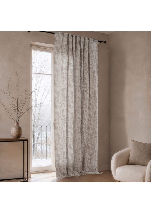Κουρτίνα (Έτοιμη Ραμμένη) Palencia 01 - 140x260cm TEORAN