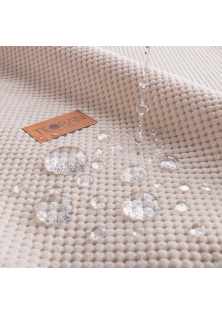 Ριχτάρι Αντιολισθητικό Αδιάβροχο Pearl 01 Ivory - Διθέσιο 180x250cm TEORAN